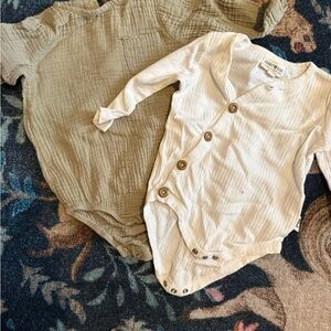 Rabbit and Bear Onsies | 6-9 mo